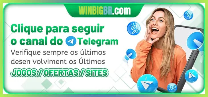 WINBIGBR bônus — painel de promoções no aplicativo
